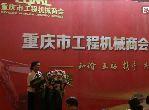 拼搏在线首页参加重庆市工程机械商会年会